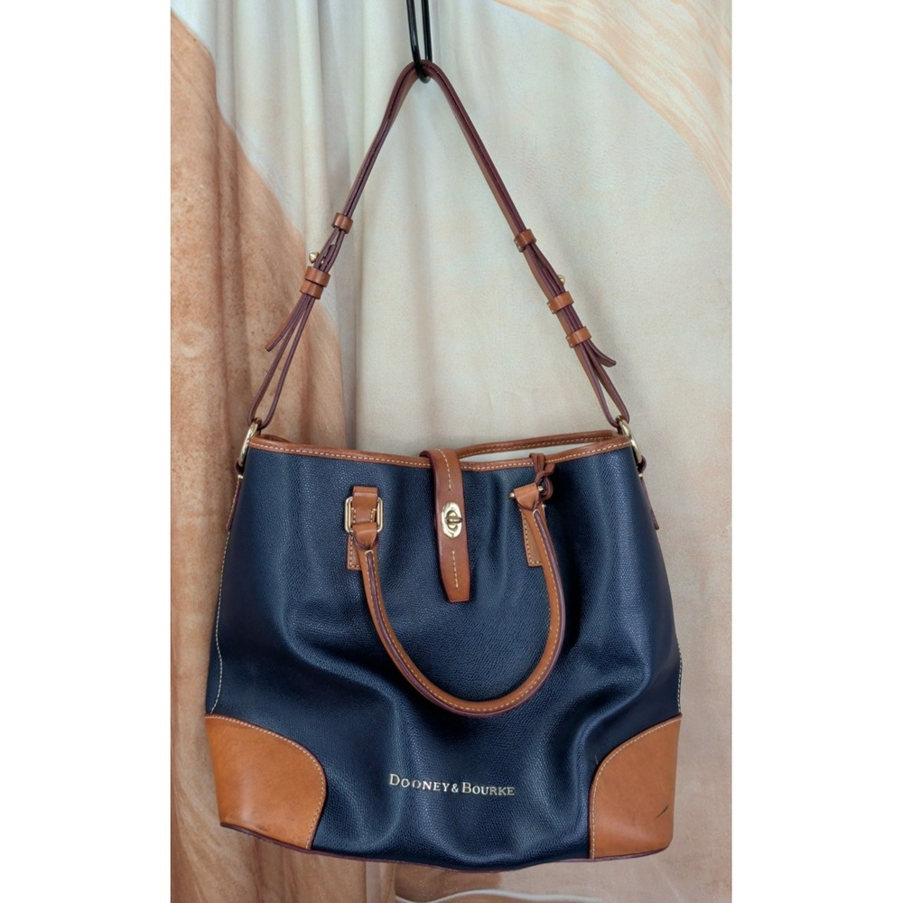 Dooney & Bourke Embossed Pebble Leather Shelby Shopper Handbag